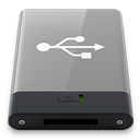Grey USB W icon